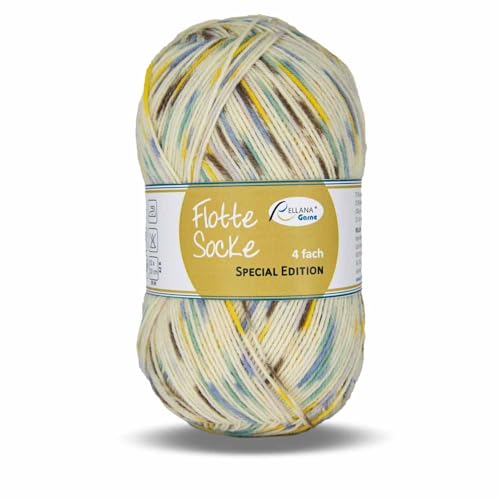 Rellana Special Edition 4-fach Sockenwolle 100g/420m 75% Schurwolle 25% Polyamid superwash (1802) von Rellana