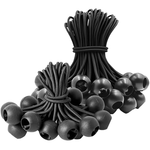 Relota Spanngummi, Zeltspanner Spanngummis Mit Kugel , Schwarz Kurz 15Cm Planenspanner, Zeltgummis Gummispanner, Zelt Spanngummi Gummi Spanner Kugel Extra Lang Gummiseil, Planenspann Gummiseile Relota Spanngummi, Zeltspanner Spanngummis Mit Kugel , Schwarz Kurz 15Cm Planenspanner, Zeltgummis Gummispanner, Zelt Spanngummi Gummi Spanner Kugel Extra Lang Gummiseil, Planenspann Gummiseile von Relota