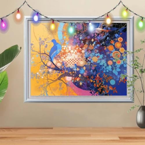 5D DIY Diamond Painting Kinder Klein Blumen,Diamant Painting Bilder 70x90cm,Mosaikherstellung Malen Nach Zahlen Cross Stitch Malerei Set,Vögel Daiments Painting Erwachsene für Haus Dekoration 57H-2196 5D DIY Diamond Painting Kinder Klein Blumen,Diamant Painting Bilder 70x90cm,Mosaikherstellung Malen Nach Zahlen Cross Stitch Malerei Set,Vögel Daiments Painting Erwachsene für Haus Dekoration 57H-2196 von Reluehu