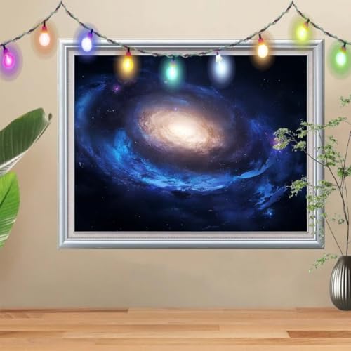 5D DIY Diamond Painting Kinder Klein Galaxie,Diamant Painting Bilder 40x50cm,Mosaikherstellung Nach Zahlen Cross Stitch Malerei Set,Landschaft Daiments Painting Erwachsene für Haus Dekoration 57H-9513 5D DIY Diamond Painting Kinder Klein Galaxie,Diamant Painting Bilder 40x50cm,Mosaikherstellung Nach Zahlen Cross Stitch Malerei Set,Landschaft Daiments Painting Erwachsene für Haus Dekoration 57H-9513 von Reluehu
