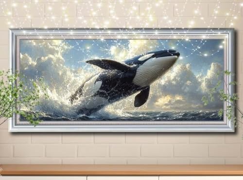 5D DIY Diamond Painting Kinder Klein Ozean,Wal,Diamant Painting Bilder 100x200cm,Mosaikherstellung Malen Nach Zahlen Cross Stitch Malerei Set,Daiments Painting Erwachsene für Haus Dekoration 8Y-10859 5D DIY Diamond Painting Kinder Klein Ozean,Wal,Diamant Painting Bilder 100x200cm,Mosaikherstellung Malen Nach Zahlen Cross Stitch Malerei Set,Daiments Painting Erwachsene für Haus Dekoration 8Y-10859 von Reluehu