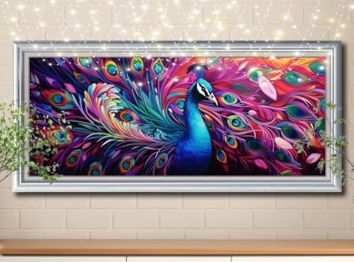5D DIY Diamond Painting Kinder Klein Pfau,Tier,Diamant Painting Bilder 100x250cm,Mosaikherstellung Malen Nach Zahlen Cross Stitch Malerei Set,Daiments Painting Erwachsene für Haus Dekoration 8Y-11820 5D DIY Diamond Painting Kinder Klein Pfau,Tier,Diamant Painting Bilder 100x250cm,Mosaikherstellung Malen Nach Zahlen Cross Stitch Malerei Set,Daiments Painting Erwachsene für Haus Dekoration 8Y-11820 von Reluehu