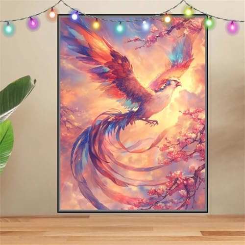 5D DIY Diamond Painting Kinder Klein PhöNixblume,Diamant Painting Bilder 40x50cm,Mosaikherstellung Malen Nach Zahlen Cross Stitch Malerei Set,Daiments Painting Erwachsene für Haus Dekoration F1313 5D DIY Diamond Painting Kinder Klein PhöNixblume,Diamant Painting Bilder 40x50cm,Mosaikherstellung Malen Nach Zahlen Cross Stitch Malerei Set,Daiments Painting Erwachsene für Haus Dekoration F1313 von Reluehu