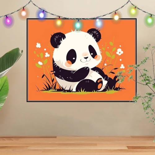 5D DIY Diamond Painting Kinder Klein Tiere,Panda,Diamant Painting Bilder 70x90cm,Mosaikherstellung Malen Nach Zahlen Cross Stitch Malerei Set,Daiments Painting Erwachsene für Haus Dekoration 4E-4156 5D DIY Diamond Painting Kinder Klein Tiere,Panda,Diamant Painting Bilder 70x90cm,Mosaikherstellung Malen Nach Zahlen Cross Stitch Malerei Set,Daiments Painting Erwachsene für Haus Dekoration 4E-4156 von Reluehu