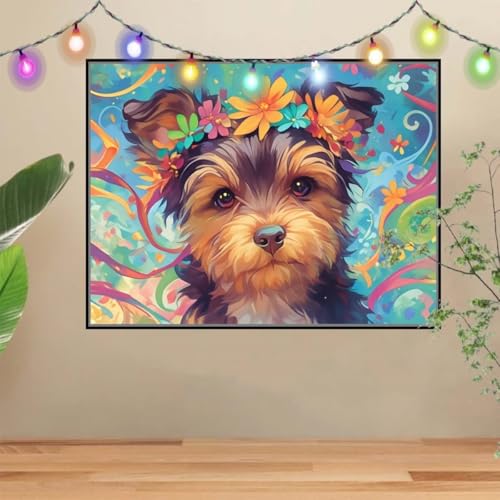 5D DIY Diamond Painting Kinder Schnauzer,Blume,Diamant Painting Bilder 60x80cm,Mosaikherstellung Malen Nach Zahlen Cross Stitch Malerei Set,Daiments Painting Erwachsene für Haus Dekoration 4E-5355 5D DIY Diamond Painting Kinder Schnauzer,Blume,Diamant Painting Bilder 60x80cm,Mosaikherstellung Malen Nach Zahlen Cross Stitch Malerei Set,Daiments Painting Erwachsene für Haus Dekoration 4E-5355 von Reluehu