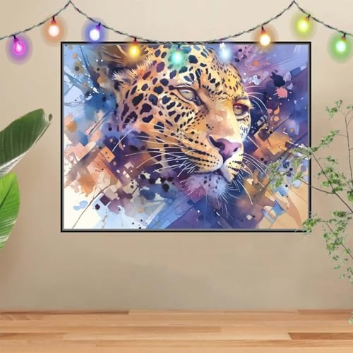 5D DIY Diamond Painting Kinder Tiere,Geparden,Diamant Painting Bilder 80x107cm,Mosaikherstellung Malen Nach Zahlen Cross Stitch Malerei Set,Daiments Painting Erwachsene für Haus Dekoration 4E-4237 5D DIY Diamond Painting Kinder Tiere,Geparden,Diamant Painting Bilder 80x107cm,Mosaikherstellung Malen Nach Zahlen Cross Stitch Malerei Set,Daiments Painting Erwachsene für Haus Dekoration 4E-4237 von Reluehu