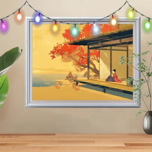 5D Frau Diamond Painting Set,Full Landschaft Diamant Painting Bilder Erwachsene groß 100x133cm,DIY Diamant Kristall Strass Stickerei Bilder nach Zahlen,Diamanten Painting für Home Wanddeko 57H-8029 5D Frau Diamond Painting Set,Full Landschaft Diamant Painting Bilder Erwachsene groß 100x133cm,DIY Diamant Kristall Strass Stickerei Bilder nach Zahlen,Diamanten Painting für Home Wanddeko 57H-8029 von Reluehu