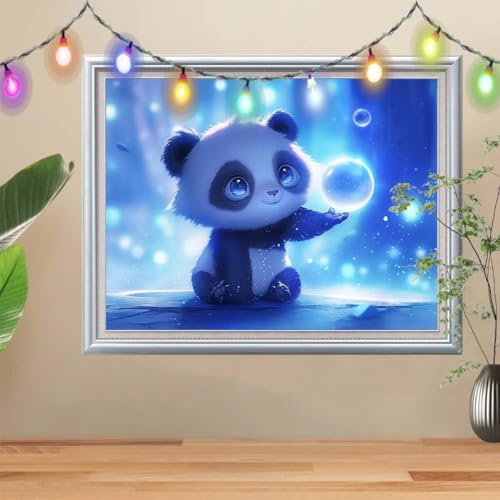5D Panda Diamond Painting Set,Full Landschaft Diamant Painting Bilder Erwachsene groß 120x160cm,DIY Diamant Kristall Strass Stickerei Bilder nach Zahlen,Diamanten Painting für Home Wanddeko 57H-9190 5D Panda Diamond Painting Set,Full Landschaft Diamant Painting Bilder Erwachsene groß 120x160cm,DIY Diamant Kristall Strass Stickerei Bilder nach Zahlen,Diamanten Painting für Home Wanddeko 57H-9190 von Reluehu