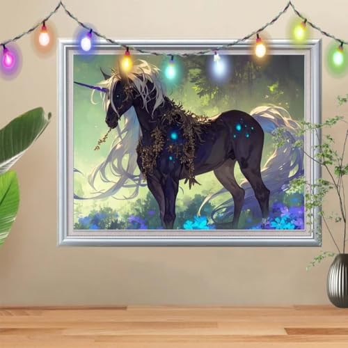 5D Wildblumen Diamond Painting Set,Full Einhorn Diamant Painting Bilder Erwachsene groß 40x50cm,DIY Diamant Kristall Strass Stickerei Bilder nach Zahlen,Diamanten Painting für Home Wanddeko 57H-9463 5D Wildblumen Diamond Painting Set,Full Einhorn Diamant Painting Bilder Erwachsene groß 40x50cm,DIY Diamant Kristall Strass Stickerei Bilder nach Zahlen,Diamanten Painting für Home Wanddeko 57H-9463 von Reluehu