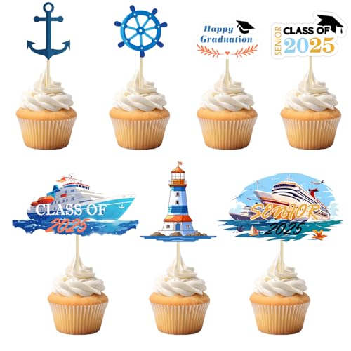 28 Stück 2025 Graduation Cupcake Toppers Congrats Grade Class Glitter Graduation Cupcake Decor Mini Kuchen Dekorationen für Abschlussfeier Thema Party Dekorationen Supplies 28 Stück 2025 Graduation Cupcake Toppers Congrats Grade Class Glitter Graduation Cupcake Decor Mini Kuchen Dekorationen für Abschlussfeier Thema Party Dekorationen Supplies von Remarkabel