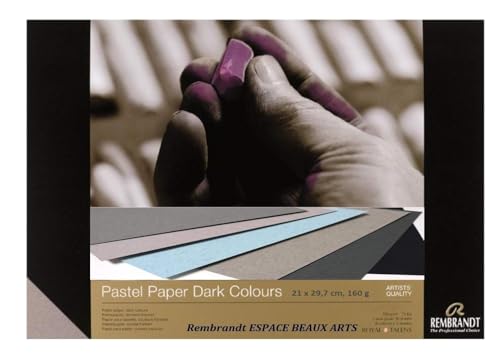 Rembrandt Pastellpapier, trockene Pastellfarben, 21 x 29,7 cm, 160 g, 6 Farben, 30 von Rembrandt