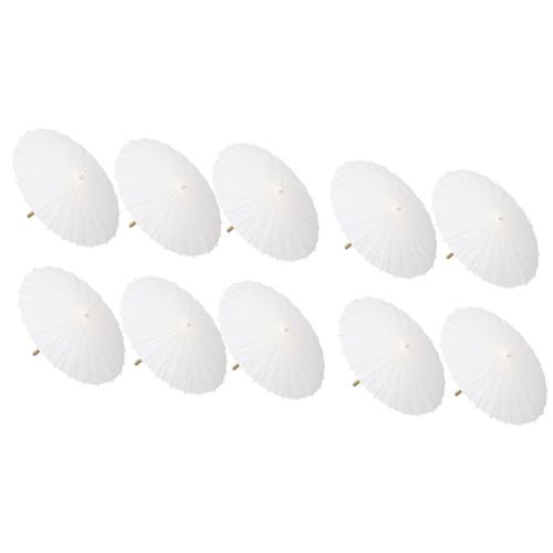 Remingtape 10 Stück Papier-Sonnenschirme für Hochzeiten, Geschenke, Bambus-Schirme für Brautparty-Mittelstücke, Foto-Requisiten, 59,4 cm Remingtape 10 Stück Papier-Sonnenschirme für Hochzeiten, Geschenke, Bambus-Schirme für Brautparty-Mittelstücke, Foto-Requisiten, 59,4 cm von Remingtape