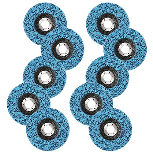 Remingtape 10X Strip Discs Striping Wheel für Winkelschleifer 4 X 5/8, Paint Rust Remover Wheel Clean Coating Rust Welds Remingtape 10X Strip Discs Striping Wheel für Winkelschleifer 4 X 5/8, Paint Rust Remover Wheel Clean Coating Rust Welds von Remingtape