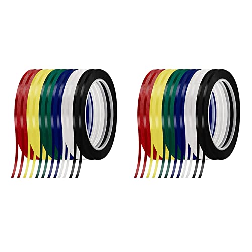 Remingtape 24 Rollen 1/8 Whiteboard Klebeband, Nadel Streifen Band Trocken Abwischbares Board Klebeband Selbstklebendes Grafisches Raster Markierung Band, 216 Fuß Pro Rolle Remingtape 24 Rollen 1/8 Whiteboard Klebeband, Nadel Streifen Band Trocken Abwischbares Board Klebeband Selbstklebendes Grafisches Raster Markierung Band, 216 Fuß Pro Rolle von Remingtape
