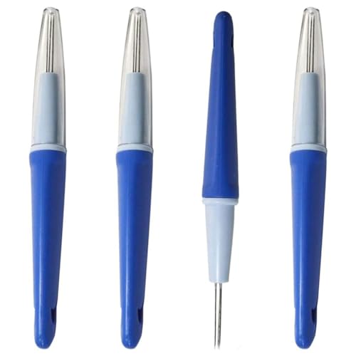 Remingtape 4 Stück Nadel Filzen 3 Nadeln Werkzeug, Stift-Stil Nadel Filzen Werkzeug Set Kit mit 3 Nadeln Filznadel Werkzeug Set Remingtape 4 Stück Nadel Filzen 3 Nadeln Werkzeug, Stift-Stil Nadel Filzen Werkzeug Set Kit mit 3 Nadeln Filznadel Werkzeug Set von Remingtape