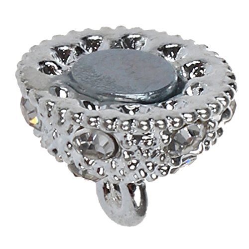 Remingtape 5 STK. 10mm Magnetverschluss Strass Silber Farbe Remingtape 5 STK. 10mm Magnetverschluss Strass Silber Farbe von Remingtape