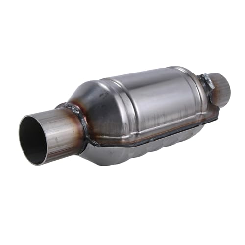 Remingtape Universal-Katalysator, 2,25, 400 Zellen, High-Flow-Schalldämpfer, Katalysator, Euro 1, Rund, Edelstahl Remingtape Universal-Katalysator, 2,25, 400 Zellen, High-Flow-Schalldämpfer, Katalysator, Euro 1, Rund, Edelstahl von Remingtape