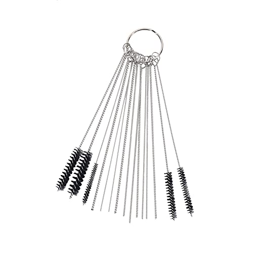 Remingtape Vergaser Kohlenstoff Schmutz Jet Reinigungsmittel Werkzeug Kit 10X Reinigungs Nadeln mit 5X Bürsten von Remingtape