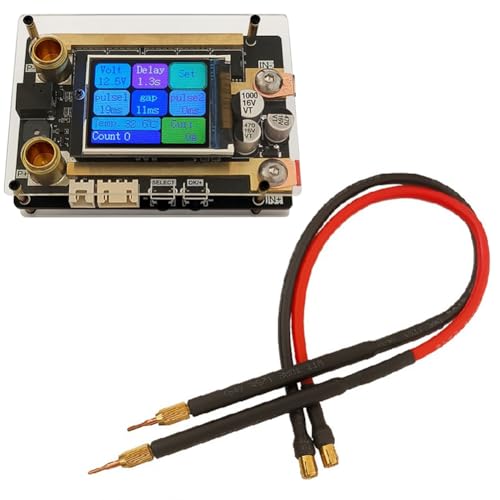 Remingtape XW1 Tragbares Punktschweißgerät, DIY-Zubehör, 18650 Lithiumbatterie, Nickelblech, Farbbildschirm, LCD-Doppelpuls, 12 V Remingtape XW1 Tragbares Punktschweißgerät, DIY-Zubehör, 18650 Lithiumbatterie, Nickelblech, Farbbildschirm, LCD-Doppelpuls, 12 V von Remingtape