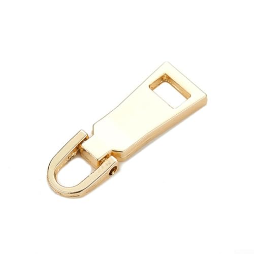 Quick Repair Reißverschlussschieber für Koffer, Handtaschen und Reisezubehör, goldfarben, 2 Stück Quick Repair Reißverschlussschieber für Koffer, Handtaschen und Reisezubehör, goldfarben, 2 Stück von RemixAst