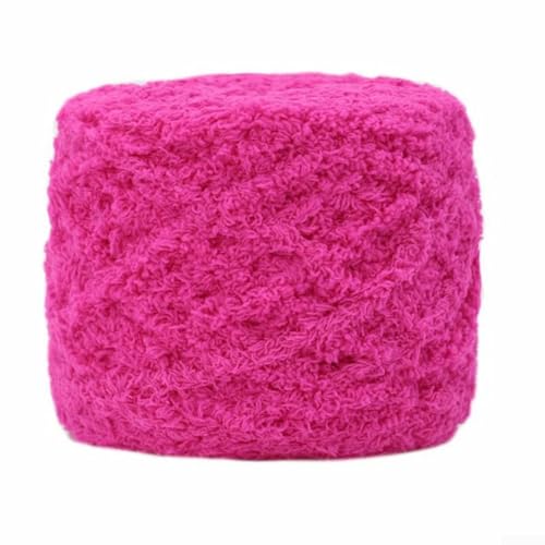Warmes Korallen-Fleece-Garn für kreative DIY-Projekte, ideal für Pullover, Schals, Hüte und mehr (24) von RemixAst