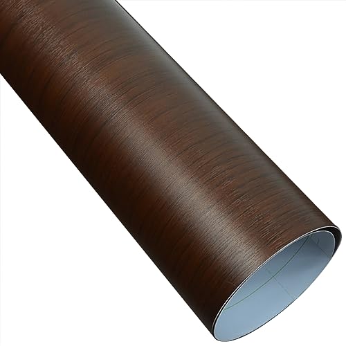 1 Stück Holzmaserung-Vinylfolie – Premium-Autoinnenfolienaufkleber for die DIY-Dekoration(Matte-y01,30x100cm) von RenCehn