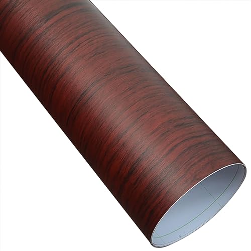 1 Stück Holzmaserung-Vinylfolie – Premium-Autoinnenfolienaufkleber for die DIY-Dekoration(Matte-y03,30x100cm) von RenCehn