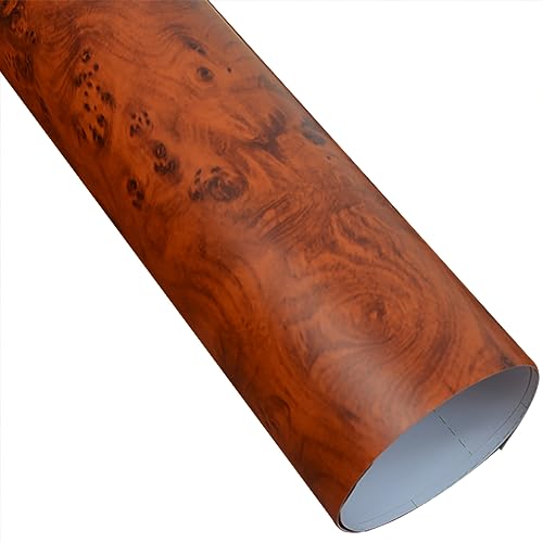1 Stück Holzmaserung-Vinylfolie – Premium-Autoinnenfolienaufkleber for die DIY-Dekoration(Matte-y06,30x200cm) von RenCehn