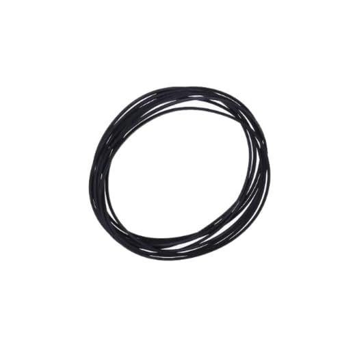 10 Stück Ersatz-Antriebsriemen aus Gummi for Kassettenbänder – 1,2 mm Breite for Tonbandgeräte und Plattenspieler(65mm) von RenCehn