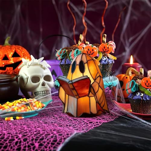 Renchey Halloween Nachtlicht - Gespenstisches Nachtlicht,LED Deko Für Halloween Indoor Babyzimmer Schlafzimmer Bücherregal Tisch Renchey Halloween Nachtlicht - Gespenstisches Nachtlicht,LED Deko Für Halloween Indoor Babyzimmer Schlafzimmer Bücherregal Tisch von Renchey