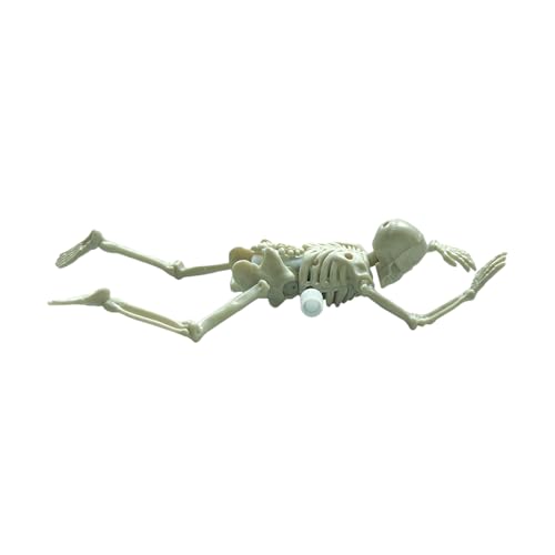 Renchey Halloween Skelett Spielzeug Figur, Witziges Krabbelndes Uhrwerk Spielzeug Mit Totenkopf Für Kinder, Schaurige Schreibtisch Deko Für Party Wohnzimmer Büro Kinder Mädchen Renchey Halloween Skelett Spielzeug Figur, Witziges Krabbelndes Uhrwerk Spielzeug Mit Totenkopf Für Kinder, Schaurige Schreibtisch Deko Für Party Wohnzimmer Büro Kinder Mädchen von Renchey
