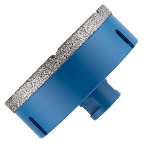Diamant-Lochsägenbohrer, 115 mm, M14 Schaft, für Winkelschleifer, Porzellan, Fliesen, Keramik, Schiefer, Stein, Granit, Marmor, Glas, Diamantkern-Lochsäge, Lochschneider von Rennie Tool Company