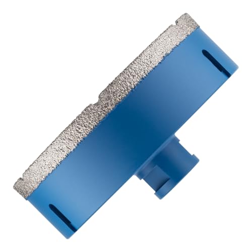 Diamant-Lochsägenbohrer, 125 mm, M14-Schaft, für Winkelschleifer, Porzellan, Fliesen, Keramik, Schiefer, Stein, Granit, Marmor, Glas, Diamantkern-Lochsäge, Lochschneider von Rennie Tool Company