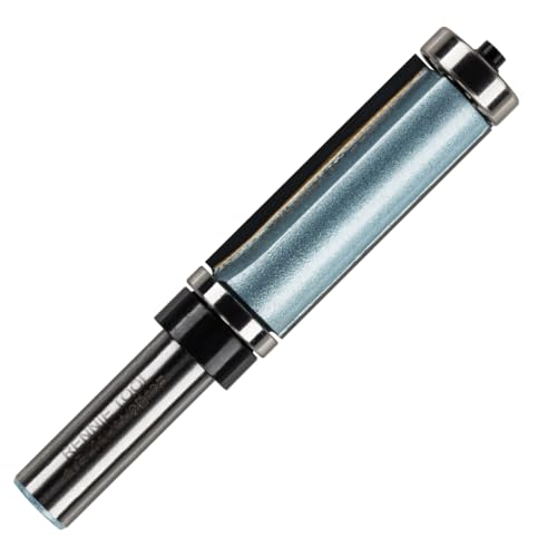 Rennie Tools – 19 mm Schnitt x 50 mm Nut x 1/2 Zoll Schaft geführter Profiler Oberfräsen-Bit, Wolframkarbid-bestückt. 1,9 cm (3/4 Zoll) gerader Fräser-Bit von Rennie Tool Company