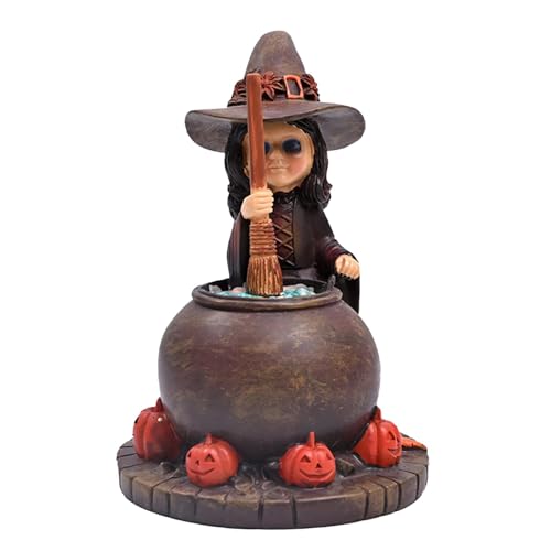Renopfect Halloween-Figuren, Hexenfigur | Halloween Hexenfeuer Brennkessel,Halloween-Dorf-Zubehör, Heimdekoration, Bauernhaus-Halloween- für Partys Renopfect Halloween-Figuren, Hexenfigur | Halloween Hexenfeuer Brennkessel,Halloween-Dorf-Zubehör, Heimdekoration, Bauernhaus-Halloween- für Partys von Renopfect