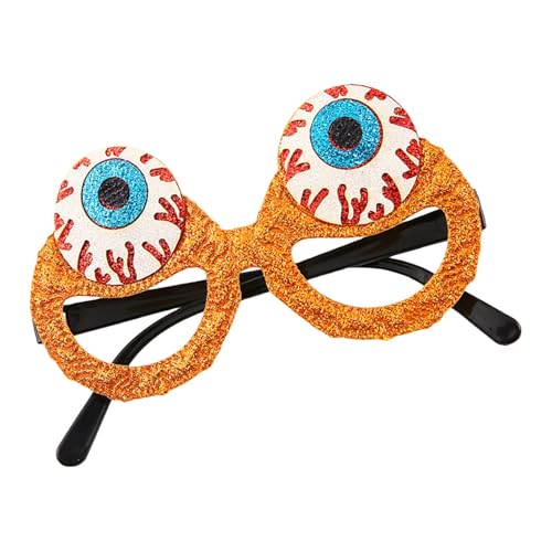 Renopfect Halloween-Partybrille,Halloween-Brillengestell | Glitzer-Augapfel-Brille, lustige Party-Brille | Gruselige Augapfel-Brillen-Kostüm-Partyzubehör-Dekoration für Halloween Renopfect Halloween-Partybrille,Halloween-Brillengestell | Glitzer-Augapfel-Brille, lustige Party-Brille | Gruselige Augapfel-Brillen-Kostüm-Partyzubehör-Dekoration für Halloween von Renopfect