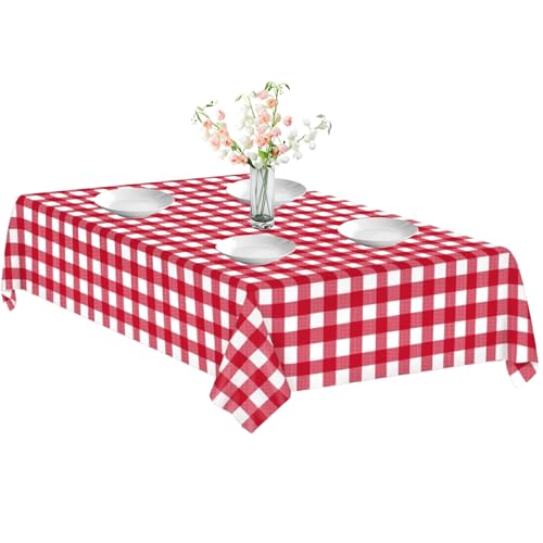 Renopfect Picknick Tischdecken,Bayrisch Karo Rechteckige Tischdecke Für Oktoberfest - Ölfeste Party Deko Abdeckung Für Draußen Fest Geburtstag Garten Picknick Hochzeit Terrasse von Renopfect