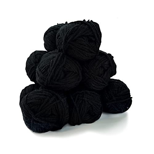 Häkelgarn Häkelwolle Häkelset Yarn 25g x 6 Farben Acryl Wolle,Wolle zum Häkeln und Stricken,Amigurumi Wolle Set für Anfänger von Renyiz