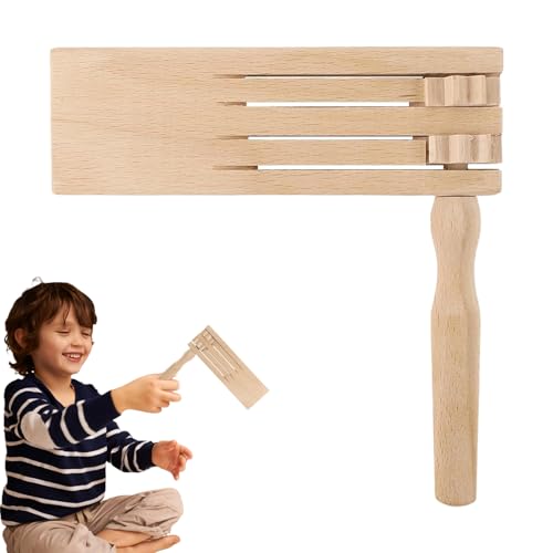 Hölzerne Ratsche Geräuschmacher – Spin Musikinstrument | Spin Noisemaker Traditionelles mexikanisches Instrument für Party Hölzerne Ratsche Geräuschmacher – Spin Musikinstrument | Spin Noisemaker Traditionelles mexikanisches Instrument für Party von Renywosi