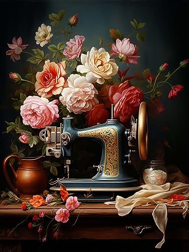 Reofrey 5D Diamond Painting Zubehör Blume, DIY Full Dril Landschaft Diamant Painting Bilder Set Diamant Malerei Vollbohrer, Kreuzstich Erwachsene Stickerei Crystal Strass Foto Craft Für Home 30X40cm Reofrey 5D Diamond Painting Zubehör Blume, DIY Full Dril Landschaft Diamant Painting Bilder Set Diamant Malerei Vollbohrer, Kreuzstich Erwachsene Stickerei Crystal Strass Foto Craft Für Home 30X40cm von Reofrey