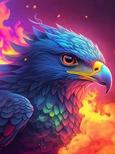 Reofrey 5d Diamond Painting Zubehör Adler, DIY Full Dril Tier Diamant Painting Bilder Set Diamant Malerei Vollbohrer, Kreuzstich Erwachsene Stickerei Crystal Strass Foto Craft Für Wall Home 30x40cm Reofrey 5d Diamond Painting Zubehör Adler, DIY Full Dril Tier Diamant Painting Bilder Set Diamant Malerei Vollbohrer, Kreuzstich Erwachsene Stickerei Crystal Strass Foto Craft Für Wall Home 30x40cm von Reofrey