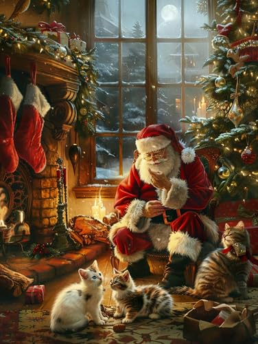 Reofrey 5d Diamond Painting Zubehör Weihnachtsmann, DIY Full Dril Weihnachten Diamant Painting Bilder Set Diamant Malerei Vollbohrer, Kreuzstich Erwachsene Stickerei Crystal Strass Foto Craft 40x50cm Reofrey 5d Diamond Painting Zubehör Weihnachtsmann, DIY Full Dril Weihnachten Diamant Painting Bilder Set Diamant Malerei Vollbohrer, Kreuzstich Erwachsene Stickerei Crystal Strass Foto Craft 40x50cm von Reofrey