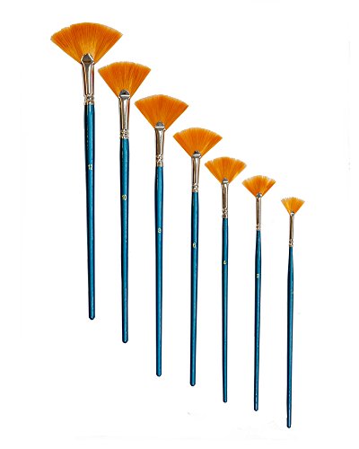 Fächerpinsel repino Pinsel Set 20021 Künstlerpinsel Pinselset für Acrylfarben, Aquarellfarben, etc. Fächerpinsel repino Pinsel Set 20021 Künstlerpinsel Pinselset für Acrylfarben, Aquarellfarben, etc. von repino