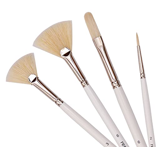 Repino Fächerpinsel Pinsel Set 88260 Liner Filbert Brush Künstlerpinsel feinster Qualität Pinselset für Ölfarben, Acrylfarben, etc. Repino Fächerpinsel Pinsel Set 88260 Liner Filbert Brush Künstlerpinsel feinster Qualität Pinselset für Ölfarben, Acrylfarben, etc. von Repino