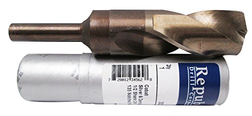3,8 cm Kobaltstahl Silber & Deming Bohrer – 1/2 Zoll Schaft – USA von Republic USA