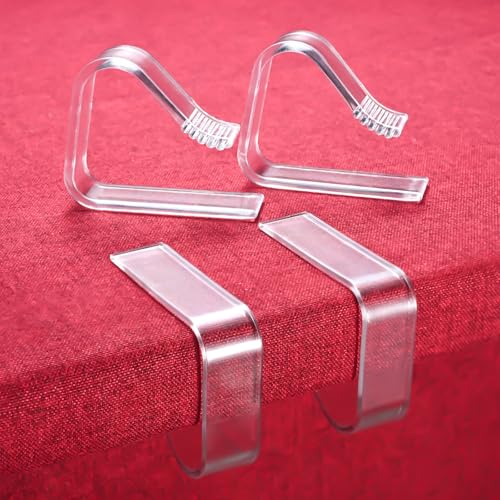 Reroon 12 Stück Tischdecken-Halter-Clips, Winddicht, Picknick-Tischdeckenklammern für Tischdecke, rutschfeste Tischabdeckungs-Clips, Tischrock-Clips für Party, Camping Reroon 12 Stück Tischdecken-Halter-Clips, Winddicht, Picknick-Tischdeckenklammern für Tischdecke, rutschfeste Tischabdeckungs-Clips, Tischrock-Clips für Party, Camping von Reroon