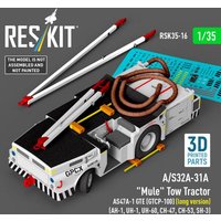 A/S32A-31A Mule Tow Tractor AS47A-1 GTE (GTCP-100) (long version) (AH-1, UH-1, UH-60, CH-47, CH-53, SH-3) (3D Printed model kit) von ResKit Models