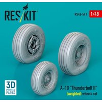 A-10 Thunderbolt II (weighted) wheels set (3D Printed) von ResKit Models