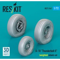 A-10 Thunderbolt II (weighted) wheels set (3D Printed) von ResKit Models