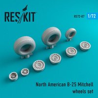 B-25 Mitchell wheels set von ResKit Models